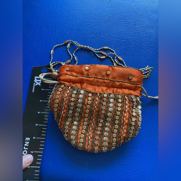 Gorgeous handmade (NEW!) VINTAGE FLAWLESS clutch bag purse handbag or wallet nwt - Picture 14 of 16